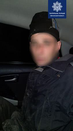 Патрульные полицейские задержали кабельного вора