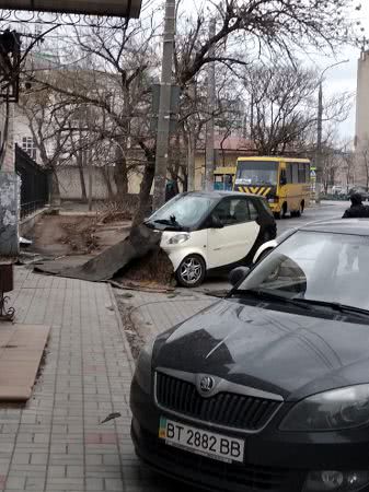 В Херсоне бушует стихия: горожане фиксируют последствия