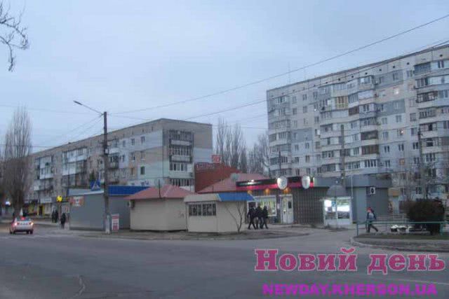 В Новой Каховке временных сооружений уже достаточно