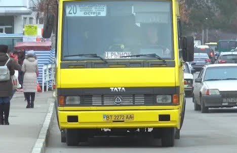 Антисанитария в херсонских маршрутках
