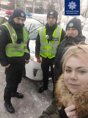 Херсонские патрульные рассказали одобрых делах одним утром