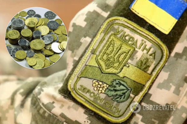 В Украине выплаты военным сократили в 12 раз