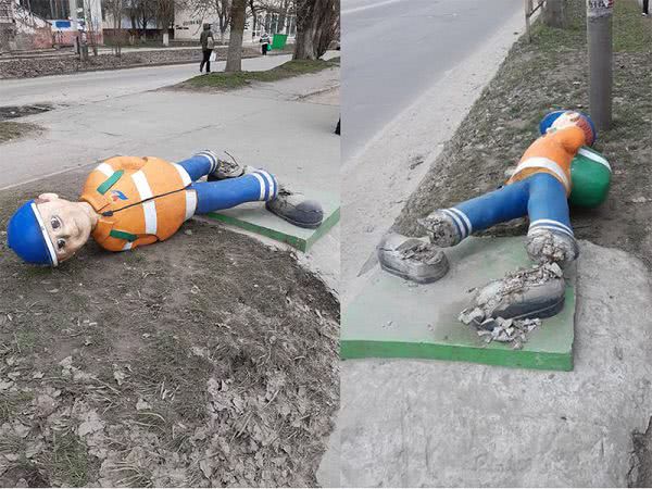 Херсонці обурені діями вандалів