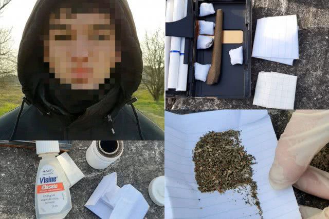 В Суворовском районе Херсона нацгвардейцы задержали "закладчика"