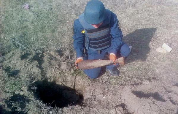 Піротехнічною групою обласної ДСНС знищено два старих боєприпаси часів минулих війн