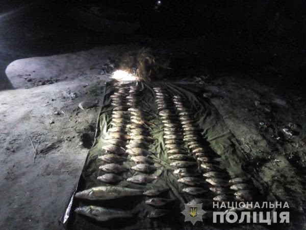 Работники водной полиции обнаружили очередных браконьеров на реке Днепр