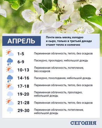 Можно будет даже загорать: синоптик рассказал, какой погоды ждать украинцам в апреле