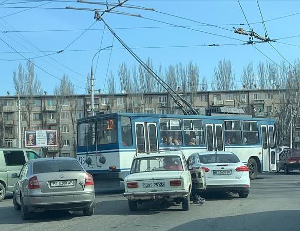 Утренние и ночные ДТП в Херсоне