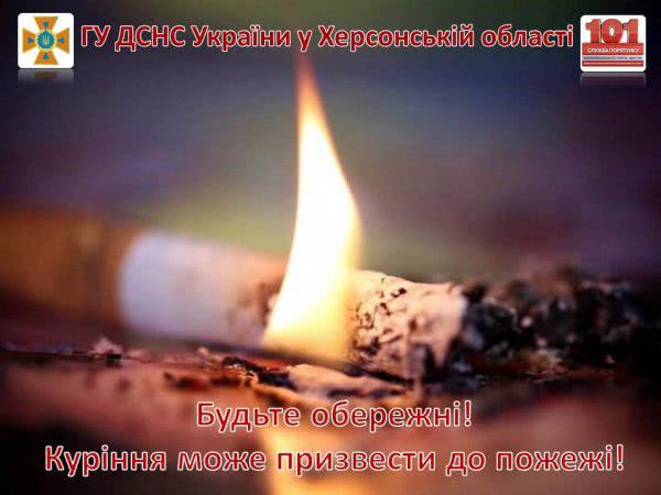 Новотроїцькі рятувальники ліквідували пожежу в житловому будинку, де горіли постільні речі