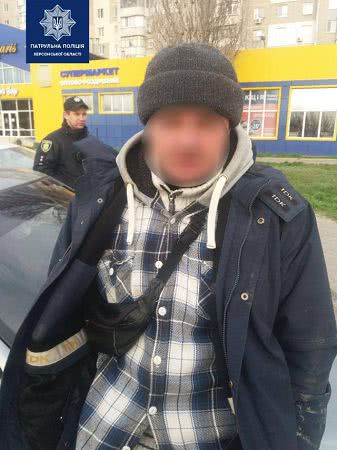 В Херсоне патрульные остановили очередного пьяного водителя