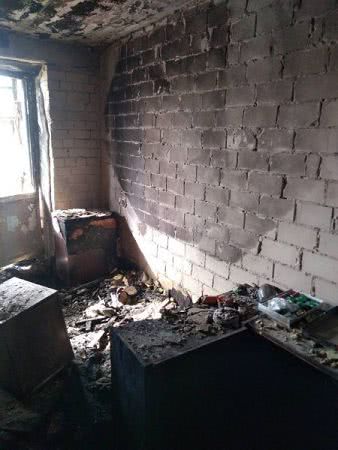 У Херсоні під час ліквідації пожежі в багатоповерхівці виявлено загиблу жінку