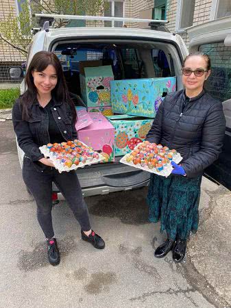 В Новой Каховке стартовала акция "Паска для солдата!"