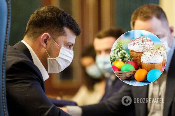 Зеленский настойчиво призвал украинцев соблюдать карантин на Пасху