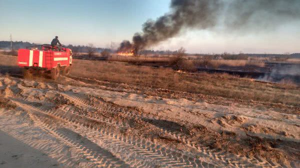 За минулу добу рятувальники 10 разів залучалися до гасіння пожеж в екосистемах