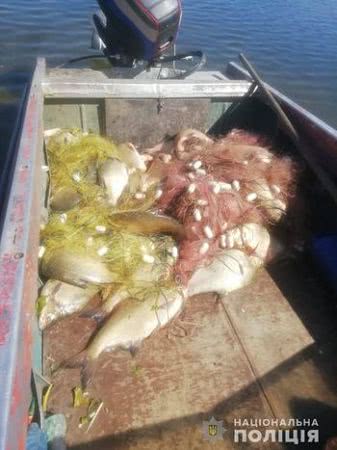 Водні поліцейські Херсонщини виявили порушників нерестової заборони
