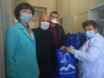 «Спілка вірмен України» надала допомогу лікарні Карабелеша