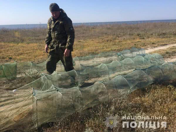 Водна поліція Херсонщини продовжує протидіяти незаконному вилову живих водних біоресурсів