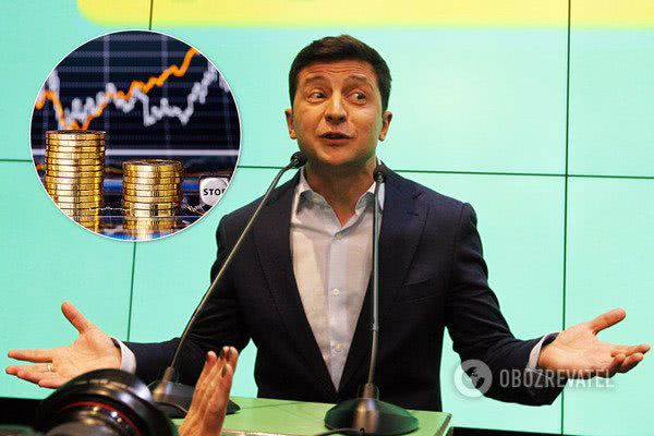 Доллар вырос, газ подешевел, казна просела втрое: Зеленскому указали на главный провал