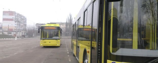 Херсонские троллейбусы все же пошли - энергетики дали свет