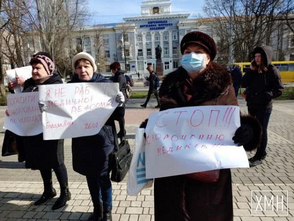 Душевнобольные оказались на улицах Херсона