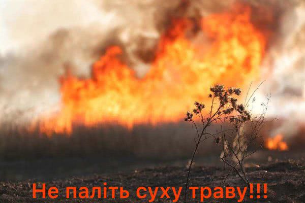 Минулої доби в області ліквідовано дві пожежі на відкритих територіях