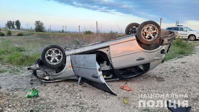 Возле Берислава ночью произошло смертельное ДТП
