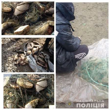 У двох районах області поліцейські викрили водних браконьєрів