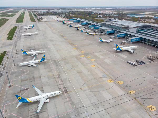 Авиасообщение в Украине