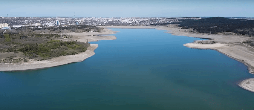 Симферопольское водохранилище в лучшие времена