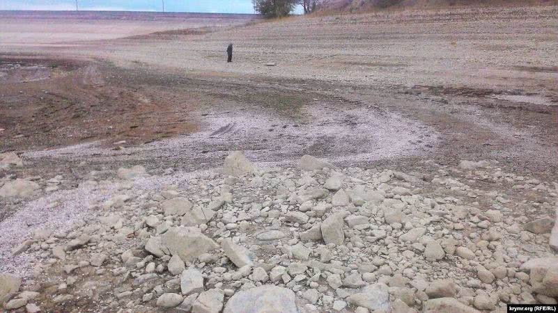 Крымские водохранилища за 6 лет значительно высохли