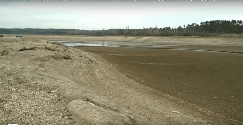 Водоемы обмелели
