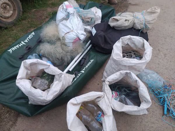 На Херсонщине экоинспекторы задержали очередных браконьеров с сетками