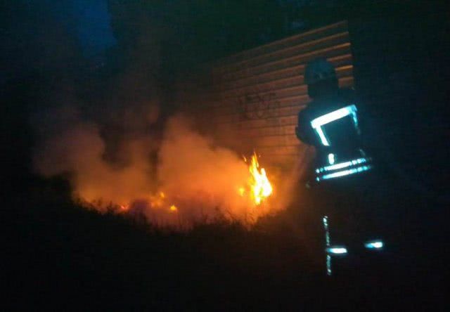 Вчера в Херсоне и возле Малых Копаней горели мусор и сухая трава