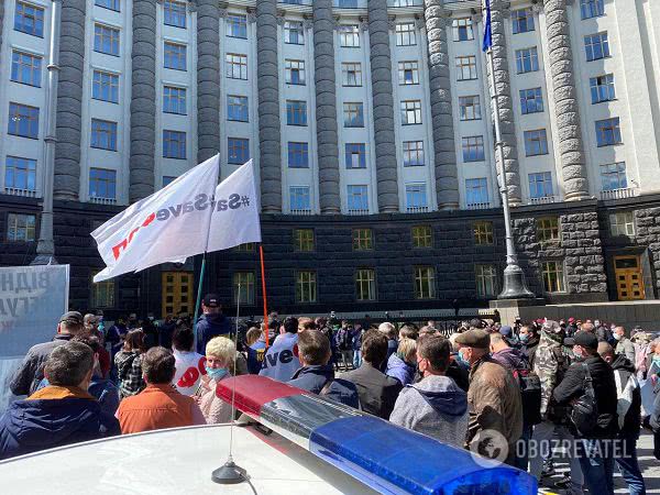 Акция протеста перевозчиков