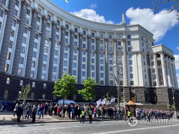 Акция протеста перевозчиков