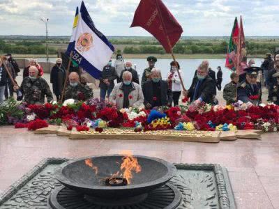 Ветеранские организации Херсонщины активно принимала участие в торжественных мероприятиях