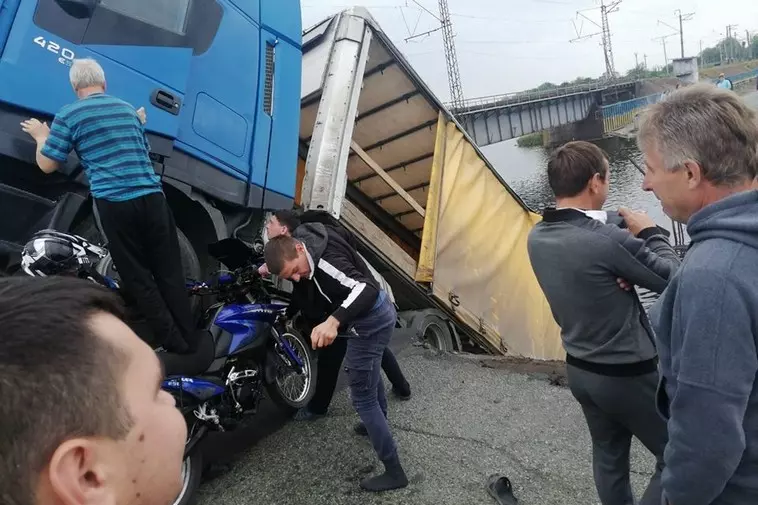 Теперь проехать в Днепр или Запорожье через Никополь не получится