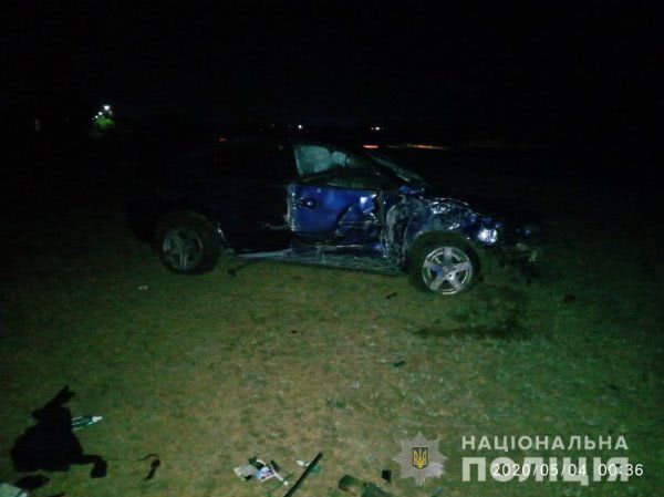 В Голопристанському районі поліцейські підозрюють винуватця автопригоди в скоєнні угону автомобіля