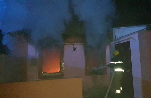 У Бериславі горів житловий будинок