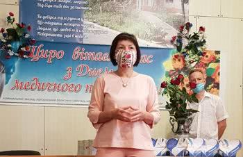 Обласна рада вітає медичних працівників