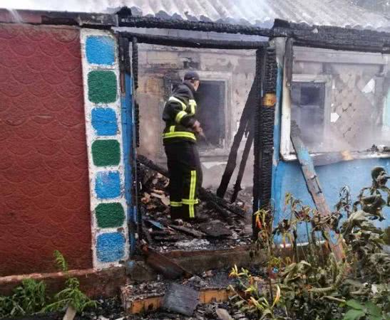 У Чаплинці горів житловий будинок