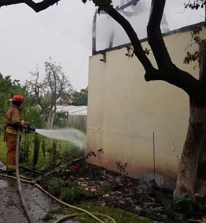 У Голій Пристані ліквідовано пожежу у приватному домоволодінні