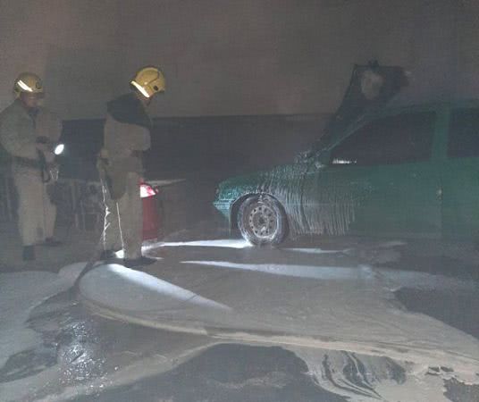 У Голій Пристані горів легковий автомобіль