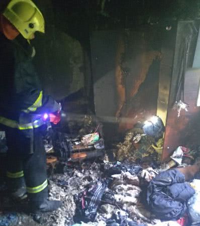 У Херсоні рятувальники ліквідували пожежу в квартирі