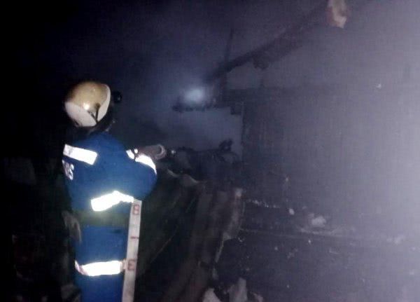 У Великолепетиському районі ліквідовано пожежу дерев’яної споруди