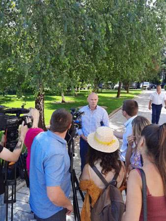 На Херсонщині лідер партії «За майбутнє» Ігор Палиця зустрівся з аграріями