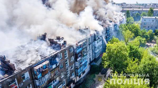 У Новій Каховці поліцейські затримали чоловіка, який вчинив масштабну пожежу у житловому будинку