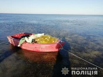 Водні поліцейські виявили незаконні знаряддя лову у Генічеському районі