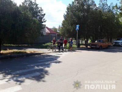 На Херсонщині поліцейські опікуються безпечним початком нового навчального року
