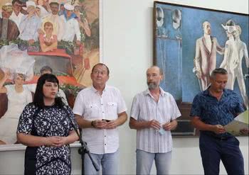 Персональна виставка професора ХДУ Володимира Чуприни: «Повертаючись до джерел»
